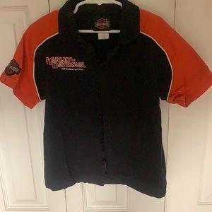 Vintage toddler Harley Davidson